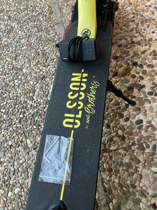 Patinete Eléctrico Olsson Spectre Negro/Amarillo