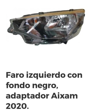 Faro Delantero Aixam 2020 Izq/Der fondo negro