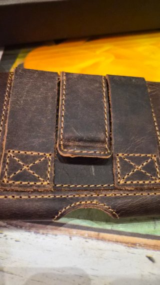 Porta Cellulare in Pelle Moonster