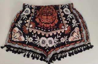Shorts Verano Mujer Estampado Mariposas