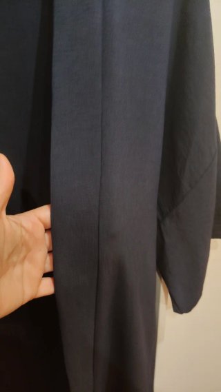 Cárdigan fluido talla 46/48 azul marino