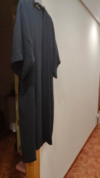 Cárdigan fluido talla 46/48 azul marino