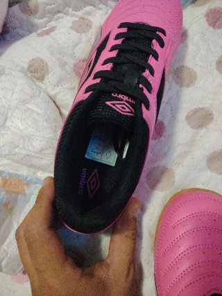 Umbro Sala Ctrl Zapatillas Fútbol Rosa/Negro