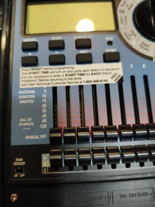 Programador Riego Orbit 12 Estaciones Modelo 94462
