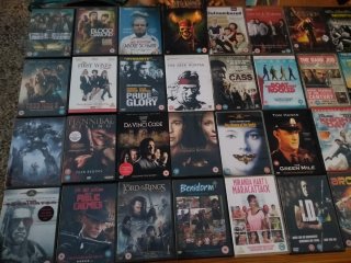Lote de +100 Películas DVD en Inglés