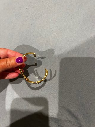 Bracciale rigido Yves Saint Laurent oro