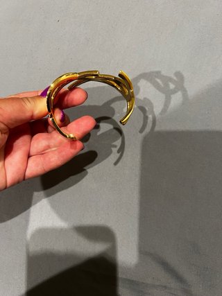 Bracciale rigido Yves Saint Laurent oro