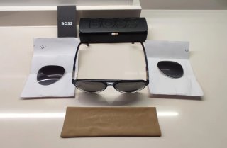 Gafas de sol BOSS hombre azul/gris