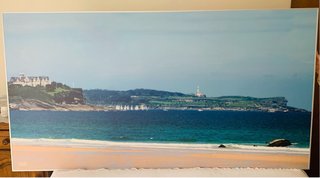 Cuadro Fotografía Bahía Santander Laminada .