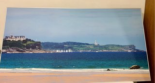 Cuadro Fotografía Bahía Santander Laminada .