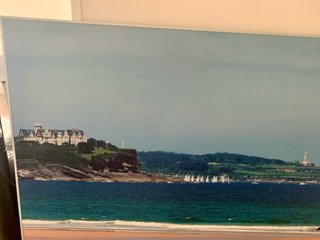 Cuadro Fotografía Bahía Santander Laminada .
