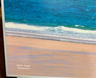 Cuadro Fotografía Bahía Santander Laminada .