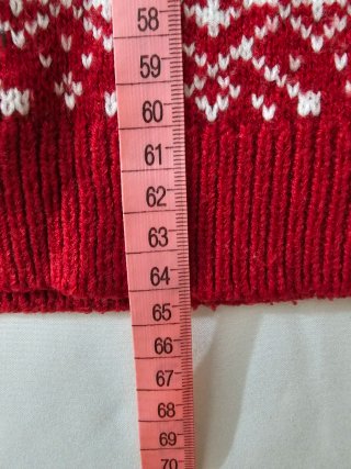Jersey Navideño TEX Talla L Renos Copos