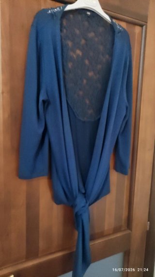 Cardigan donna  Blu Taglia L della Marca OVS