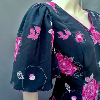 Traje de Flamenca Artesanal Estilo Bata Rociera.