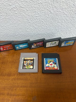 Lotto di 7 giochi originali Game Boy e GBA Nintendo