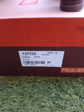 Botines Pikolinos Negros Mujer Talla 40