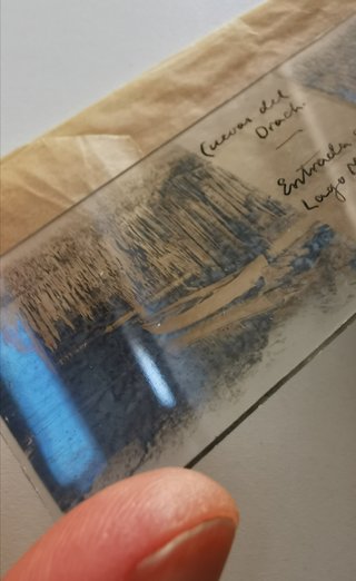 1926 Placa Fotográfica 3D Estereoscópica cristal