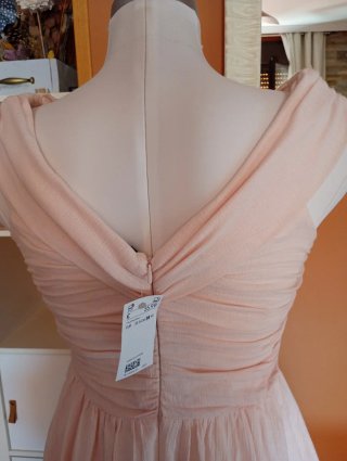 Vestido rosa bonito talla 38