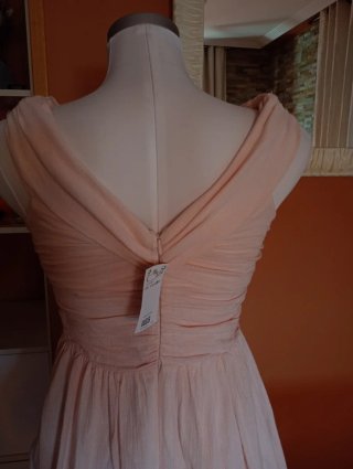 Vestido rosa bonito talla 38