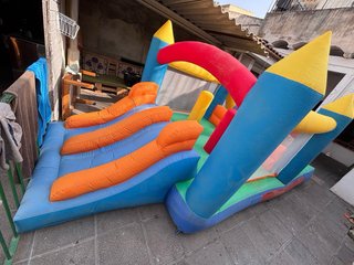 Castillo hinchable para niños