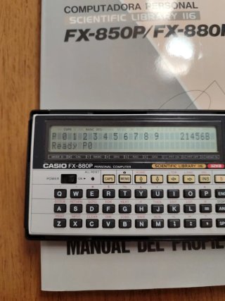 Casio FX-880P Calculadora Científica