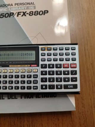 Casio FX-880P Calculadora Científica