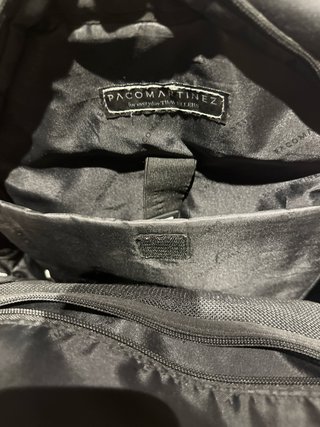 Mochila Paco Martinez Negra Multiusos