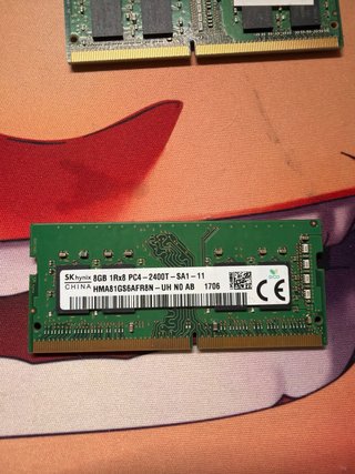 RAM DDR4 8GB per portatili