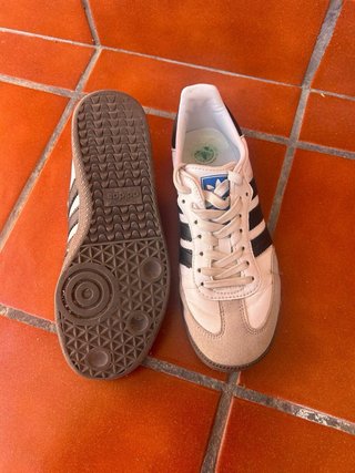 Adidas Samba Talla 36 Beige/Blanco