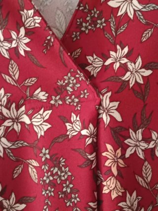 Vestido estampado floral Mango