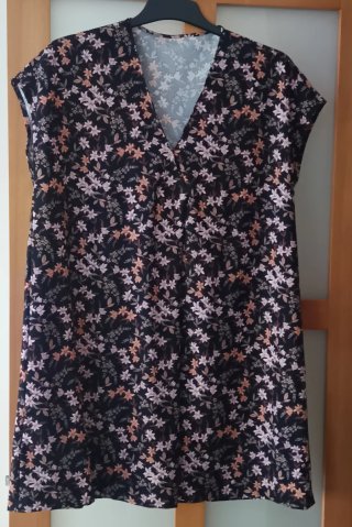 Vestido estampado floral Mango