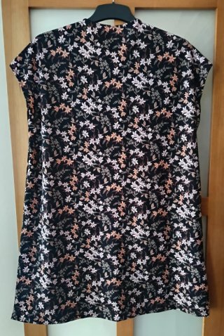 Vestido estampado floral Mango