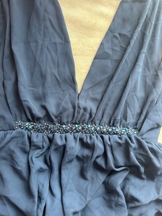 Vestido de fiesta azul