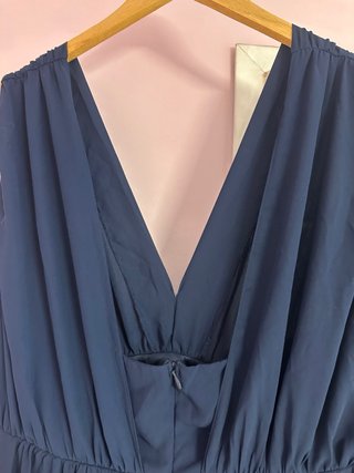 Vestido de fiesta azul