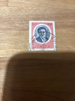 Sello Italia 100 L. Busoni 1975