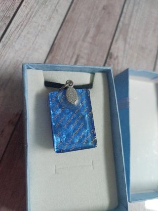 Colgante de cristal Murano