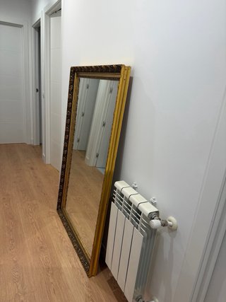 Espejo antiguo 100 años dorado
