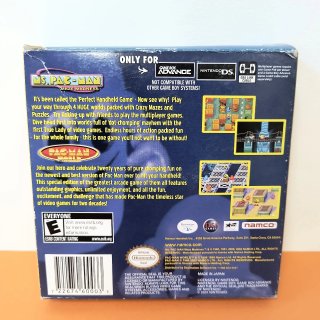 MS. PAC-MAN MAZZE MADNESS + PAC-MAN WORLD GAME BOY