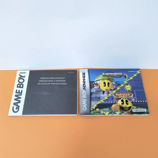 MS. PAC-MAN MAZZE MADNESS + PAC-MAN WORLD GAME BOY
