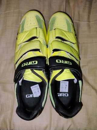 Zapatillas Ciclismo GIRO Amarillo Neón