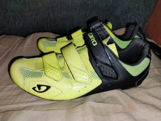 Zapatillas Ciclismo GIRO Amarillo Neón