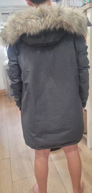 Abrigo Mountain Pro gris Talla M