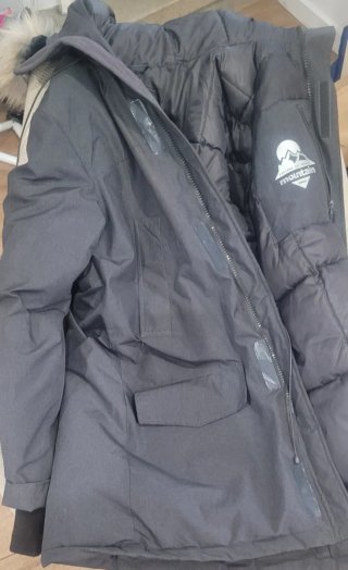 Abrigo Mountain Pro gris Talla M