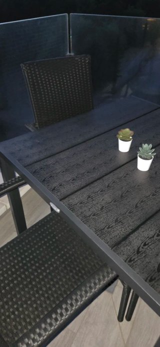 Conjunto mesa y 4 sillas exterior