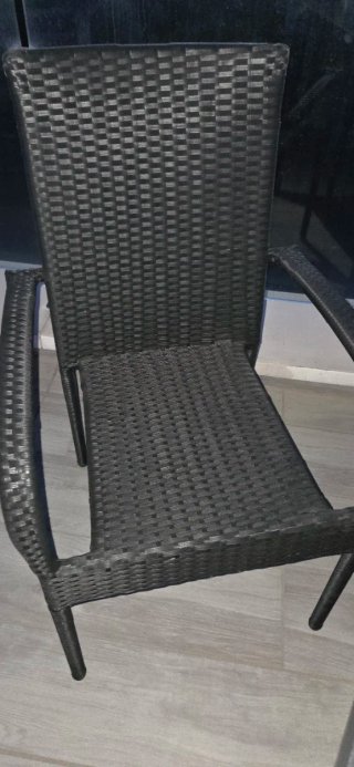 Conjunto mesa y 4 sillas exterior