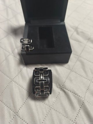 Reloj Lotus Mujer Negro y Plateado