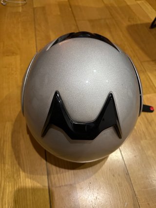Casco Nitro Modular Plata