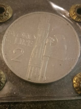 Buono 2 Lire 1927 Vittorio Emanuele III