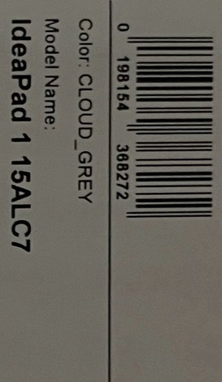 Lenovo IdeaPad 1 15ALC7 Gris